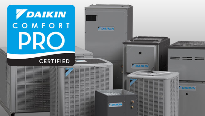 What does it mean to be Daikin Comfort Pro Certified?